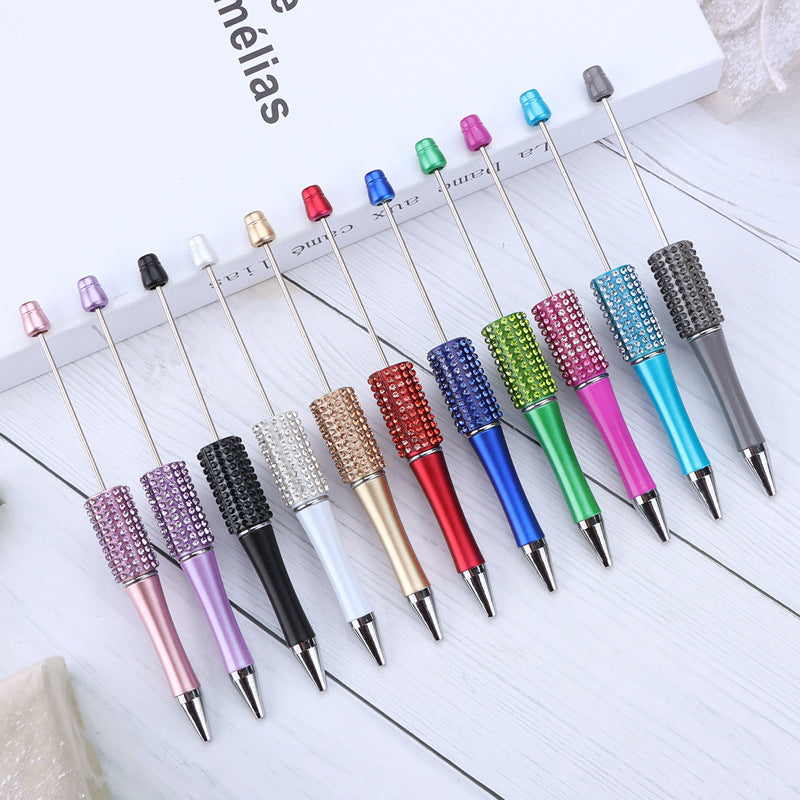 Rhinestone Ballpoint Bead Pen