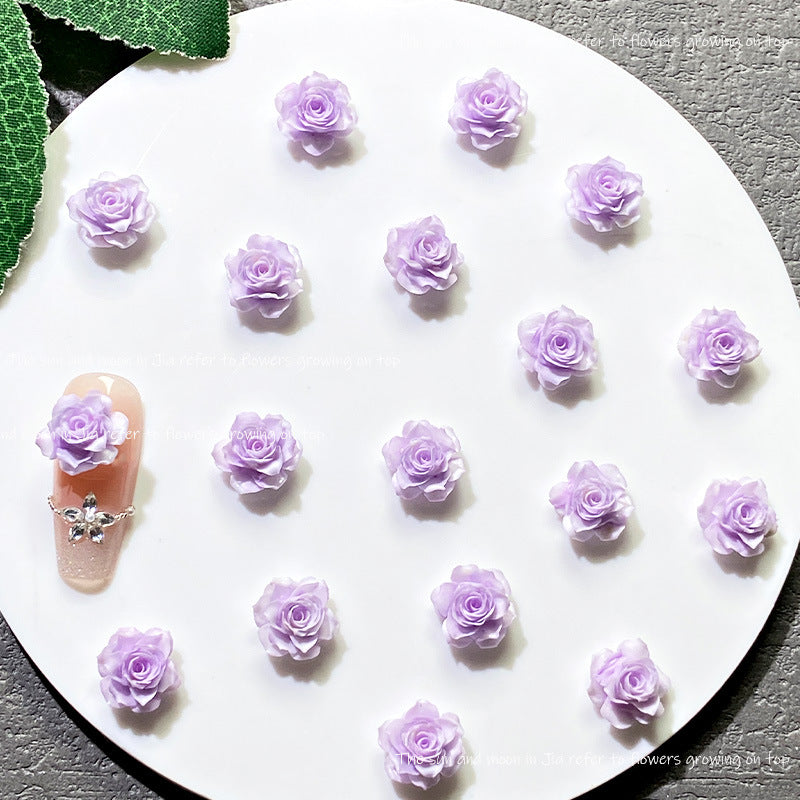 Tie-Dye Rose Glow-in-the-Dark Soft Flower