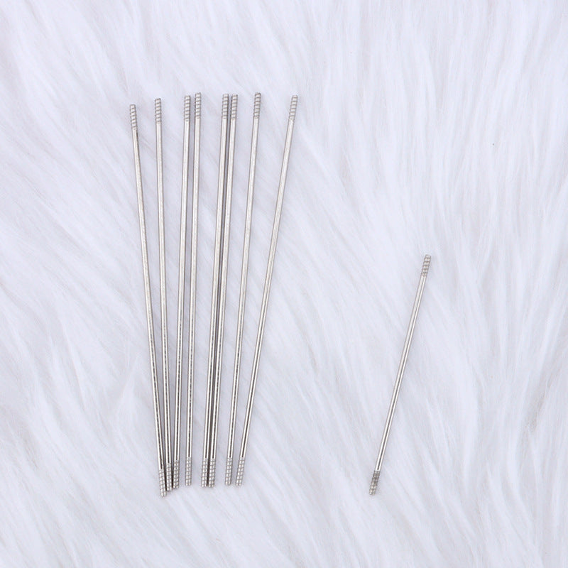 Extended Replacement Steel Pen Barrel for Bead Pens