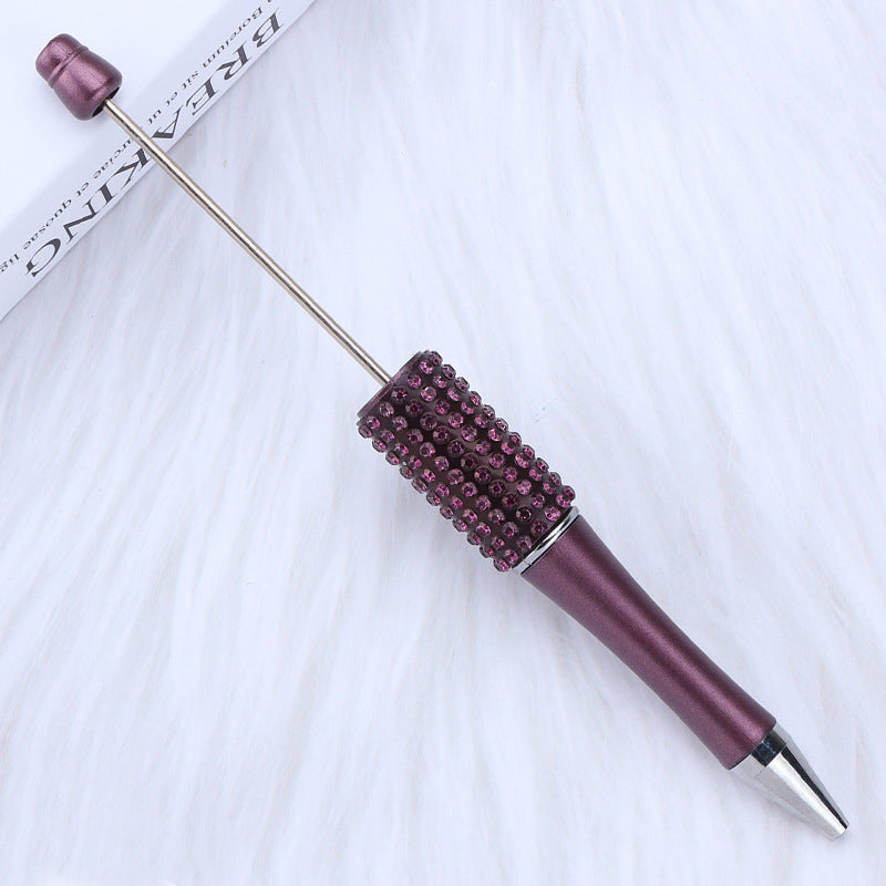 Rhinestone Ballpoint Bead Pen