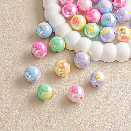 16mm Macaron heart beads DIY phone strap, bag chain, keychain, beaded pen