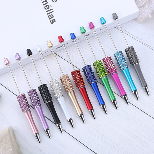 Rhinestone Ballpoint Bead Pen