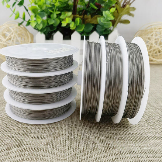 Wire DIY Jewelry Accessories Materials, Beading Tools, Bracelets, Keychains, Phone Chains